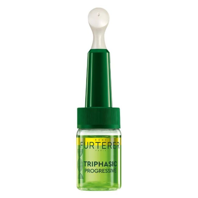 Traitement anti-chute longévité & densité Triphasic Progressive René Furterer 8x5,5ML