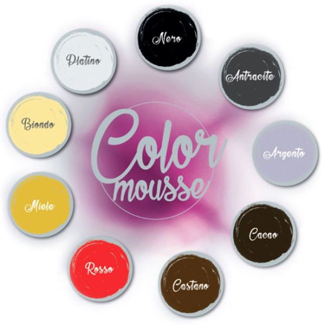 Mousse colorante rouge Color Mousse Vitality's 200ML