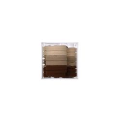 24 Élastiques Mousse Marron Stella Green