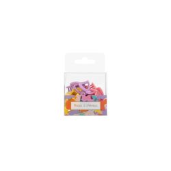Boite de 10 pinces à Cheveux Multicouleur Stella Green