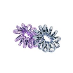 2 élastiques Ressorts Bleu et violet Stella Green