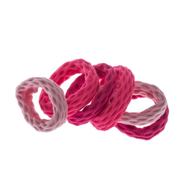 6 élastiques rose Stella Green