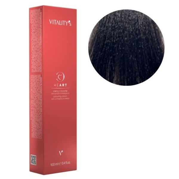 Colorazione Heart 3/0 castano scuro Vitality's 100ml