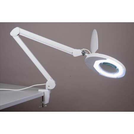 Lampada con lente d'ingrandimento a LED D6