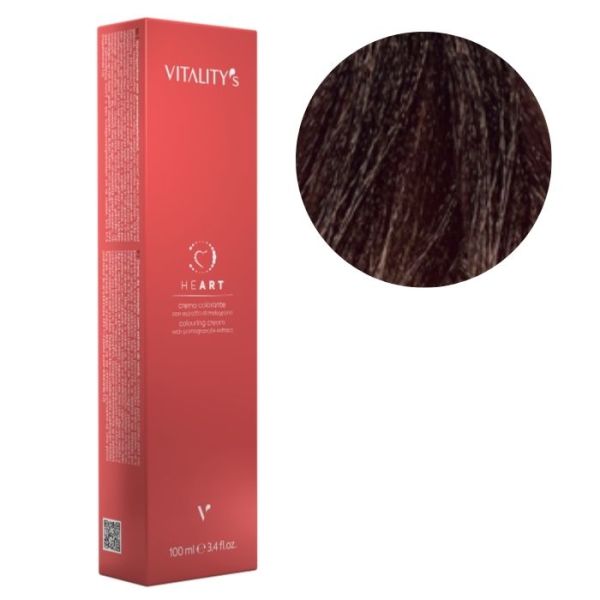 Colorazione Heart 6/9 biondo scuro marrone Vitality's 100ml