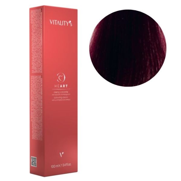 Coloración Heart 5/66 castaño claro rojo intenso Vitality's 100ml