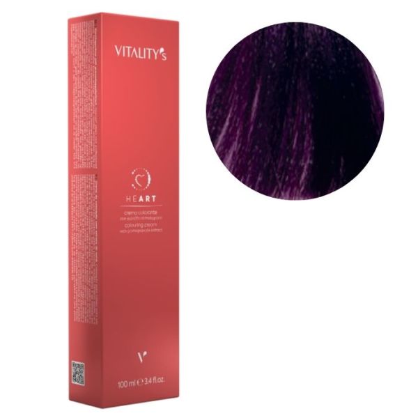 Coloration Heart 6/88 dark violet intense blonde Vitality's 100ml