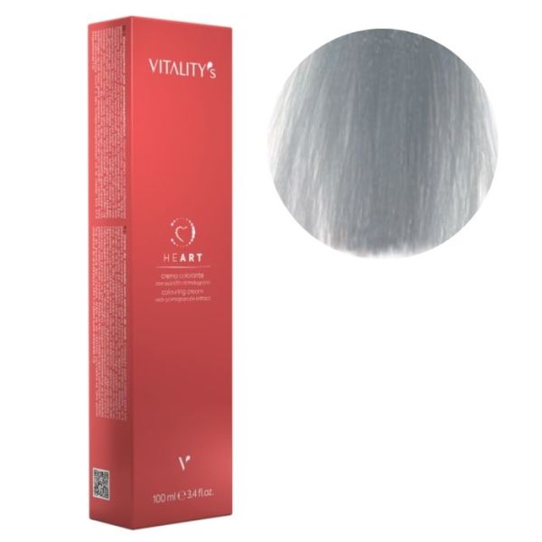 Colorazione Heart 1011 ultra schiarente cenere intensa Vitality's 100ml
