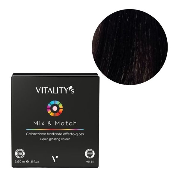 Farbmischung Mix & Match 4/0 Kastanie 3x50ml Vitality's 3x50ML