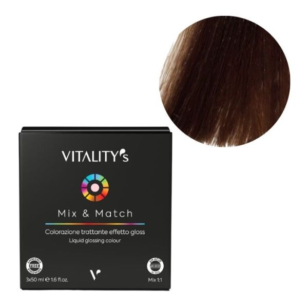 Coloration Mix & Match 7/0 Blonde 3x50ml Vitality's 3x50ML