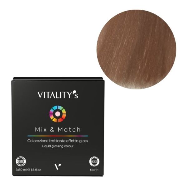 Farbmischung & Kombination 7/21 Blond Beige Asch 3x50ml Vitality's 3x50ML