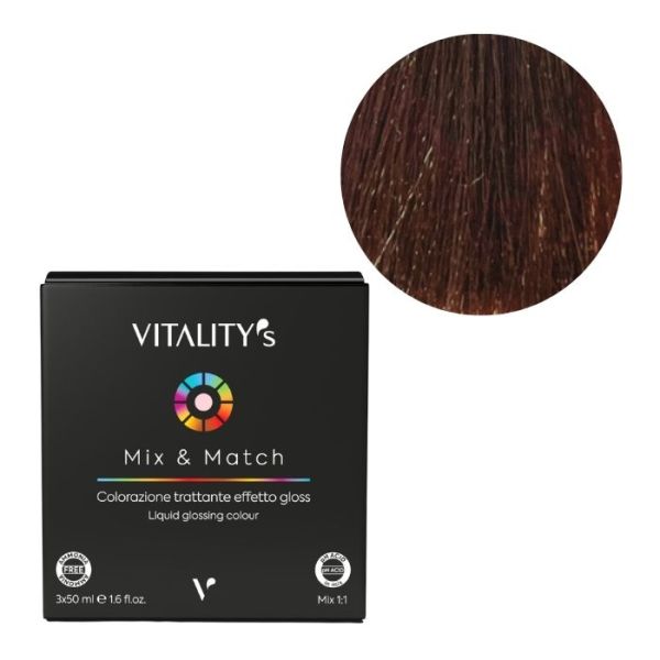 Coloration Mix & Match 7/9 Blond Marron 3x50ml Vitality's 3x50ML