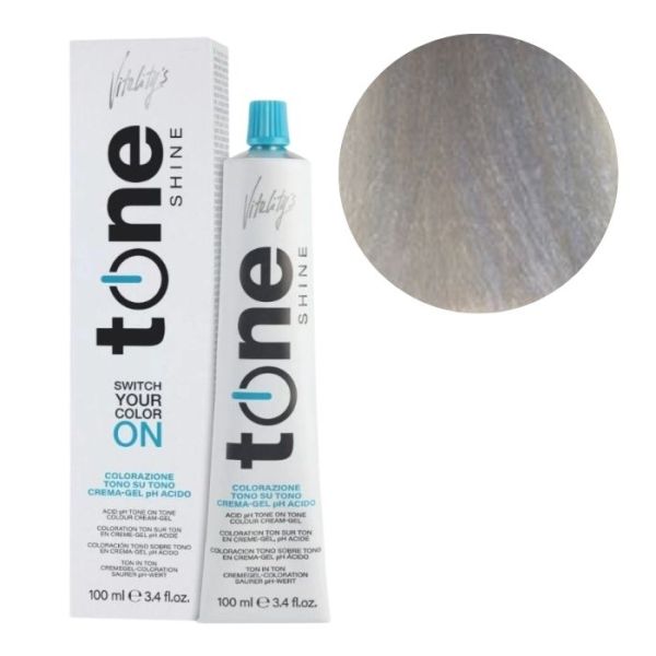 Coloração Tom Brilho 10/1 ultr loiro cinza Vitality's 100ML