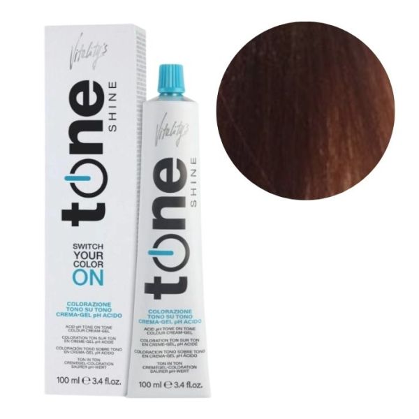Kleurtoon Glans 8/34 Licht Gouden Koperblond Vitality's 100ML