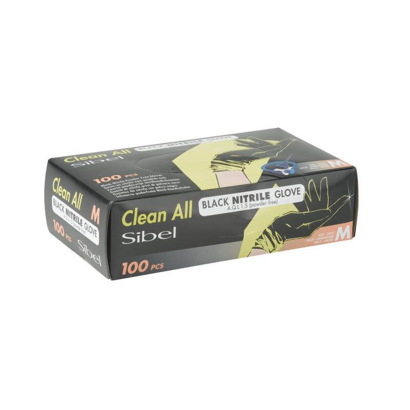 Doos met nitril handschoenen, maat M.