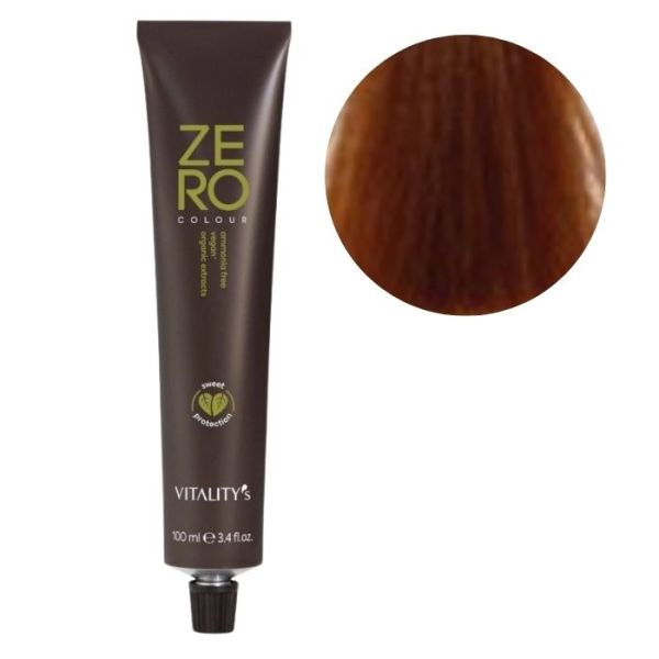Coloration Zero Vegan 7/43 Intensiv Goldblond 100 ml Vitality's 100ML