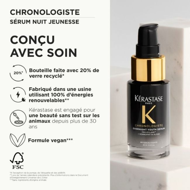 Sérum de nuit Chronologiste Kérastase 30ML