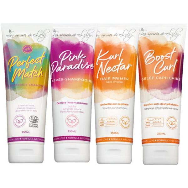 Routine cheveux bouclés Les Secrets de Loly