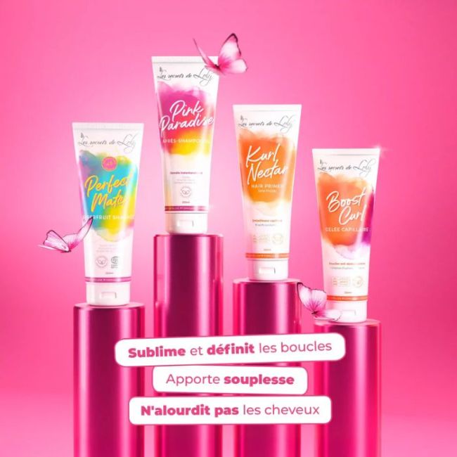 Routine cheveux bouclés Les Secrets de Loly