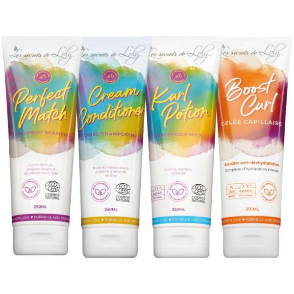 Routine cheveux ondulés Les Secrets de Loly