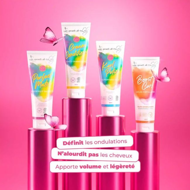 Routine cheveux ondulés Les Secrets de Loly