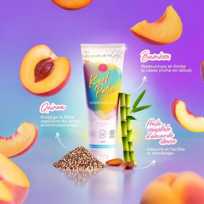 Routine cheveux ondulés Les Secrets de Loly