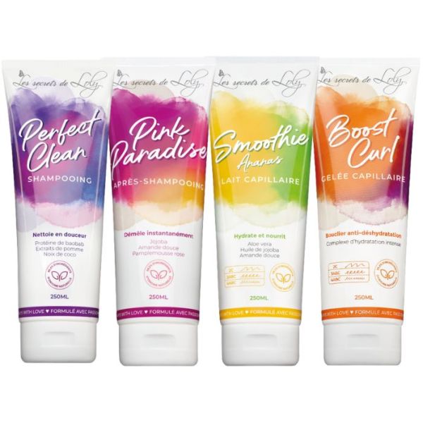 Routine cheveux frisés Les Secrets de Loly