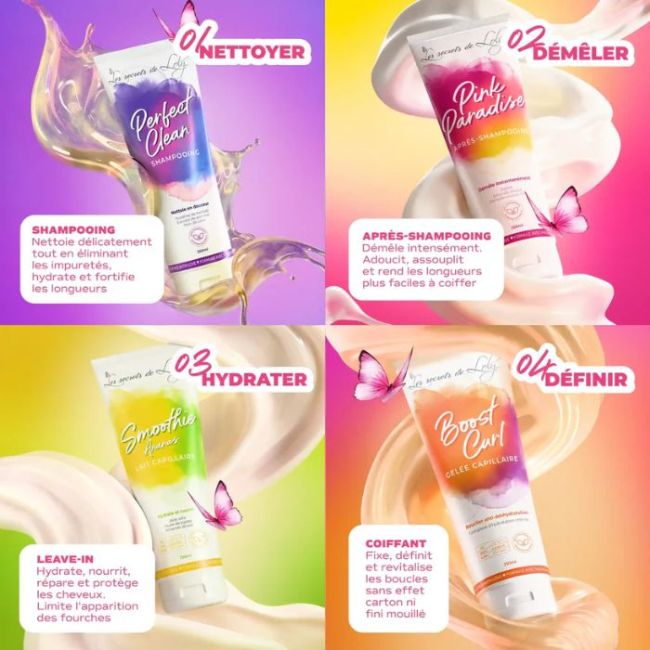 Routine cheveux frisés Les Secrets de Loly