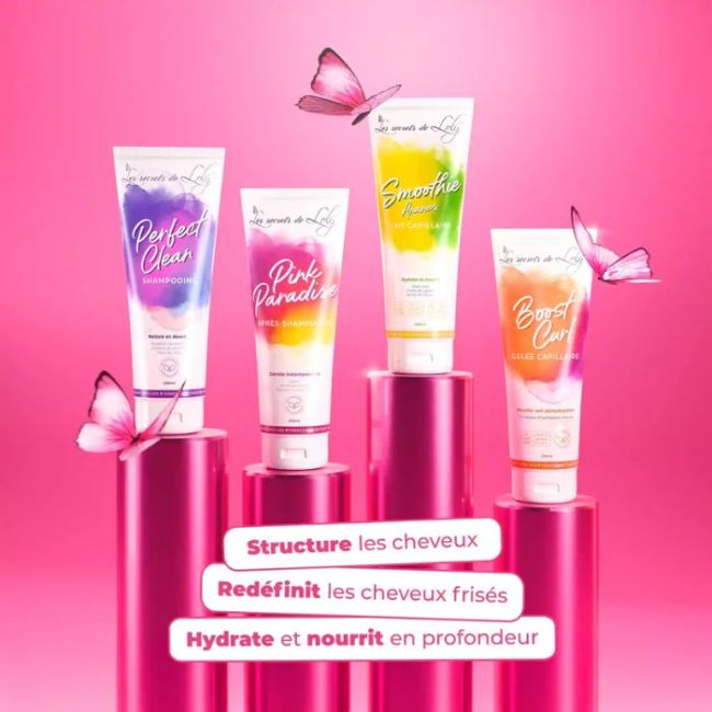 Routine cheveux frisés Les Secrets de Loly