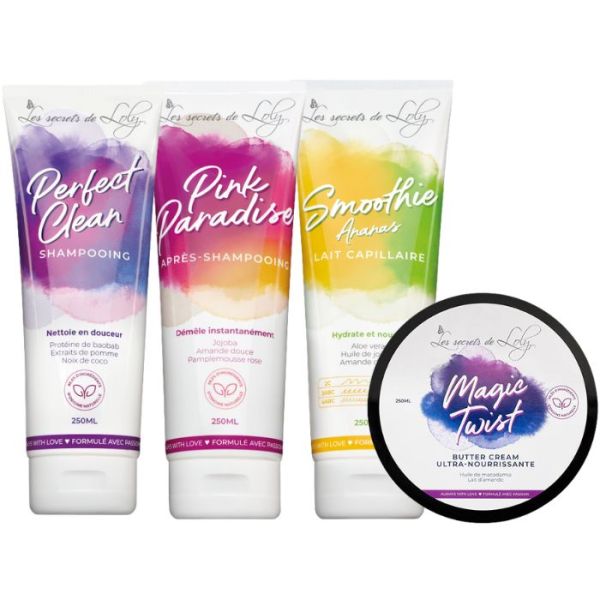 Routine cheveux crépus Les Secrets de Loly