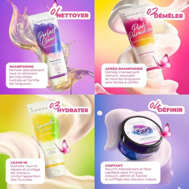 Routine cheveux crépus Les Secrets de Loly