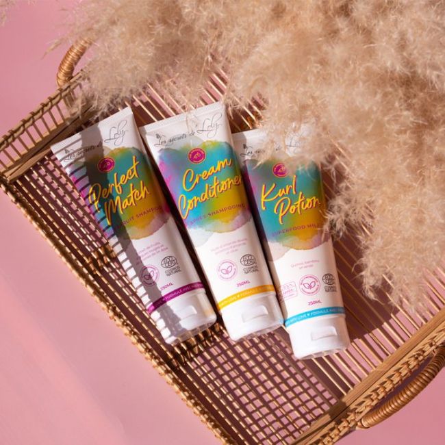 Routine cheveux ondulés Les Secrets de Loly
