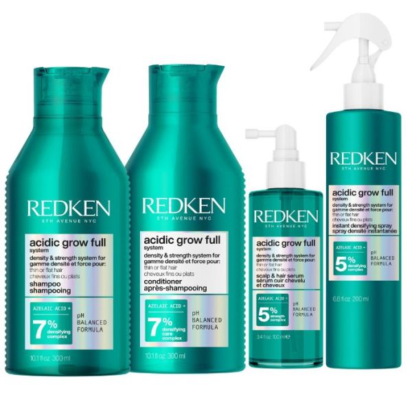 Routine complète densité Acidic Grow Full System Redken