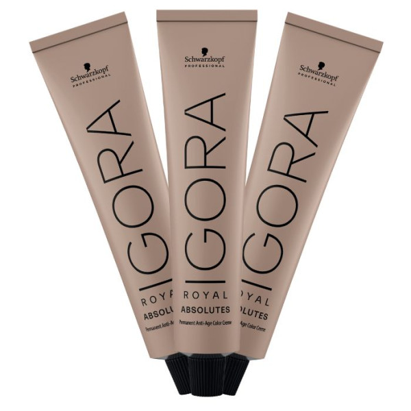 Igora Royal Absolutes 4-60: Castaño Marrón 60 ml Intenso