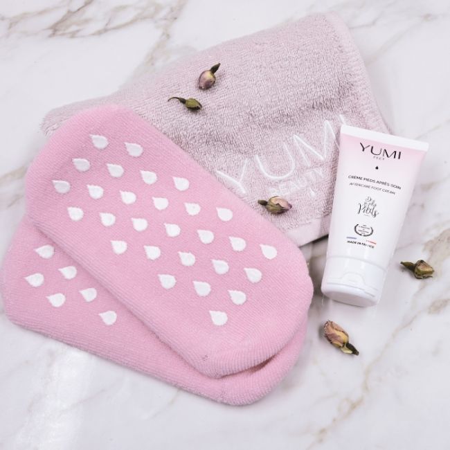 Chaussons spa hydratants taille S-M YUMI Feet