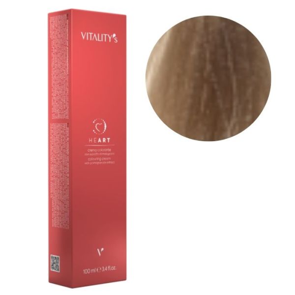 Coloration Heart 9/13 very light ash golden blonde Vitality's 100ml