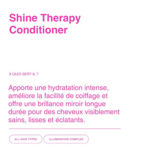 Après-shampooing brillance Shine Therapy Pomélo+Co 200ML
