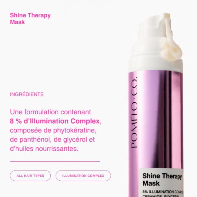 Maske Glanz Shine Therapy Pomélo+Co 100ML