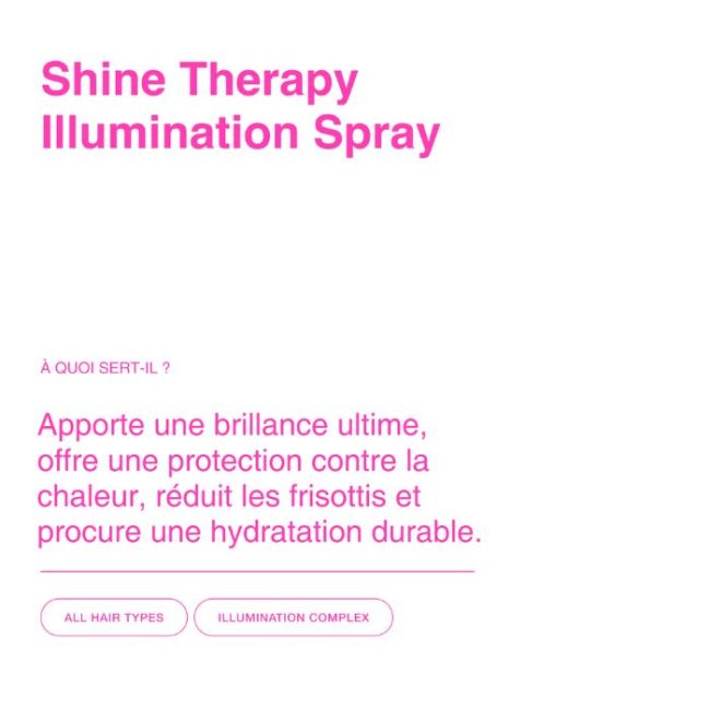 Spray d'Illumination Shine Therapy Pomélo+Co 200ML