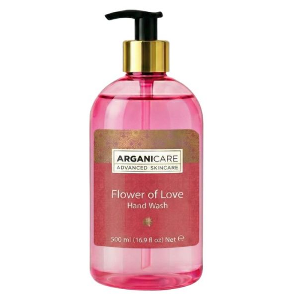 Gel lavant mains Fleur d'Amour Arganicare 500ML