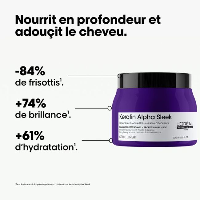 copy ofMasque disciplinante Keratin Alpha Sleek L'Oréal Professionnel 250ML
