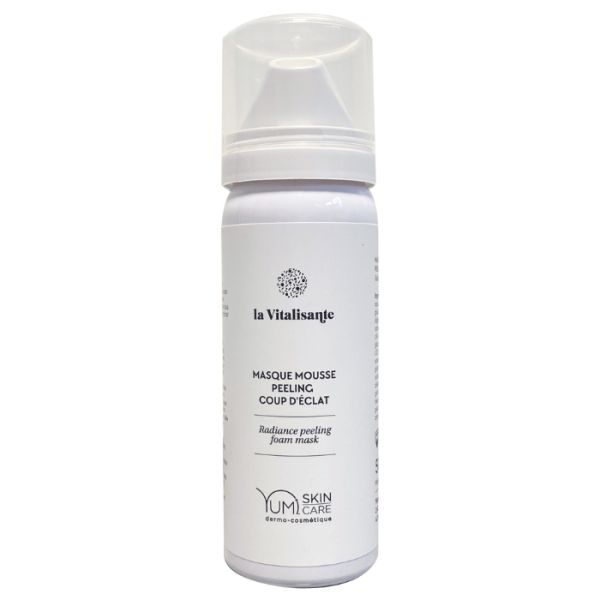 Masque en mousse peeling La Vitalisante YUMI Skincare 50ml