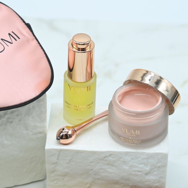 Coffret soin nocturne Glow up + Applicateur YUMI Skincare