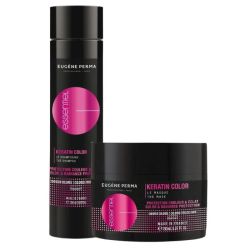 Duo cheveux colorés Keratin Color Essentiel Eugène Perma