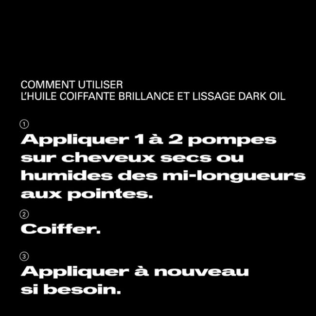 Huile Dark Oil Sebastian 30ml