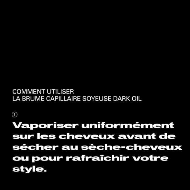 Brume parfumée Dark Oil Sebastian 200ml