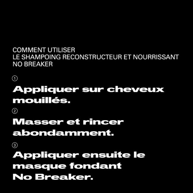 Shampoing reconstructeur No Breaker Sebastian 280ml