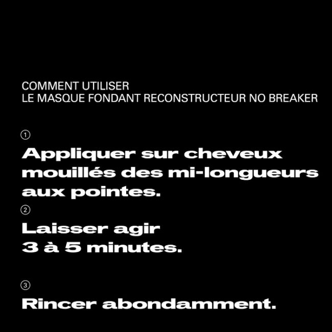 Masque fondant reconstructeur No Breaker Sebastian 145ml