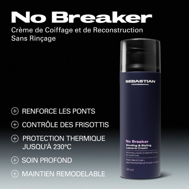 Crème coiffante et reconstructrice No Breaker Sebastian 145ml