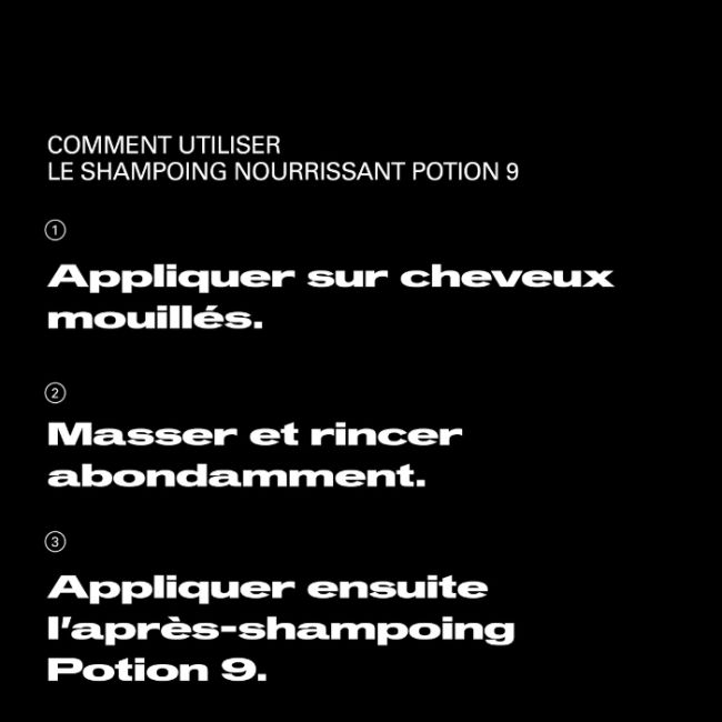 Shampoing nourrissant Potion 9 Sebastian 1000 ml